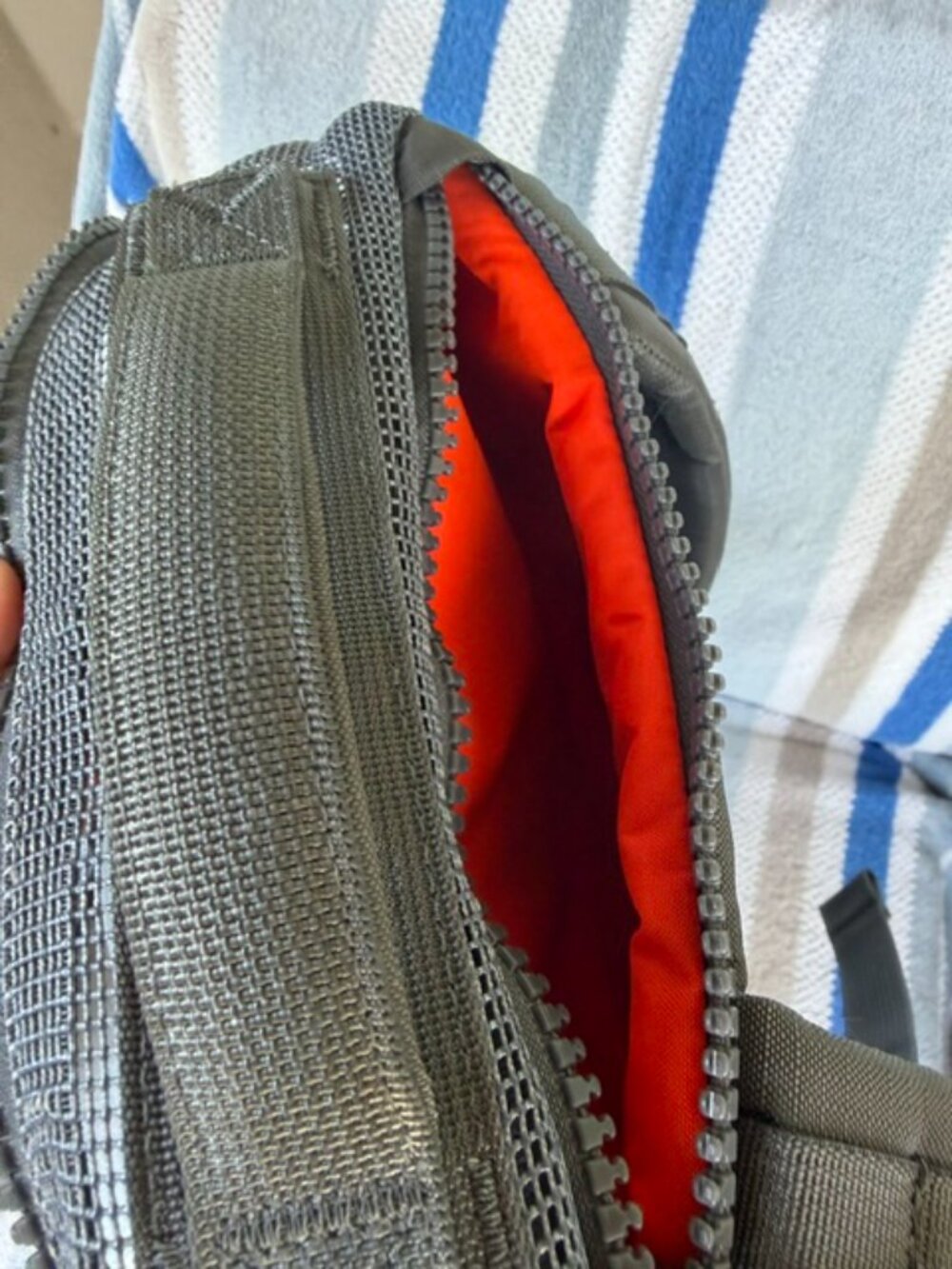 Goruck Mesh Backpack - Gray, Gorgeous, 20L - Picture 3 of 6